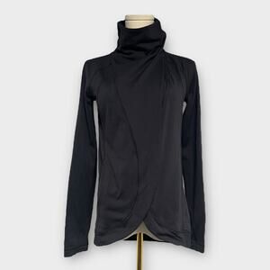 Lululemon Rulu Rally Wrap Casual Athleisure Black Size 2